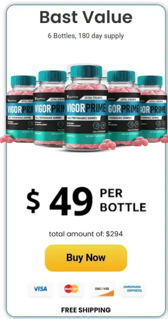 Vigor Prime 6 Bottle Price